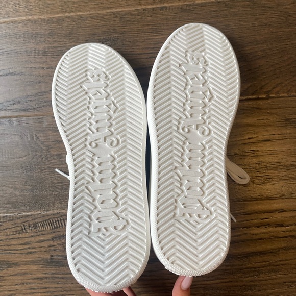 PALM ANGELS Unisex Palm One Leather Sneakers - Picture 9 of 11